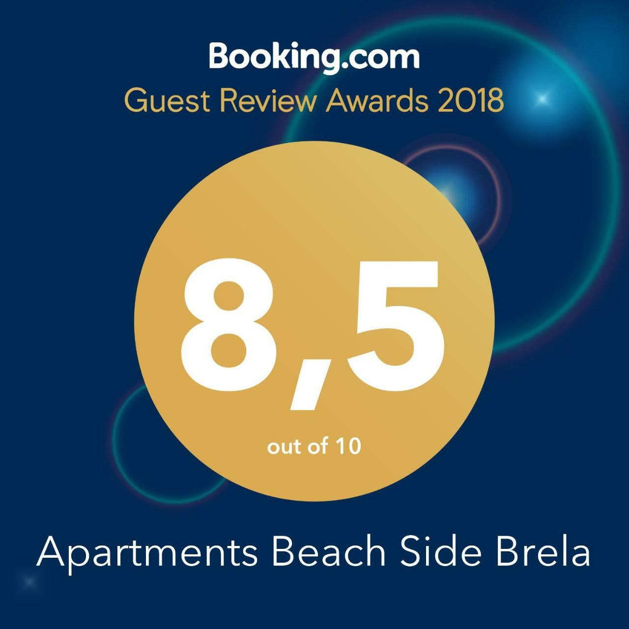 Apartments Beach Side Brela Zewnętrze zdjęcie